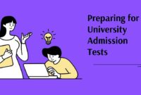 Preparing for University Admission Tests