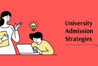 University Admission Strategies